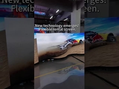 Tela de exposição flexível do diodo emissor de luz