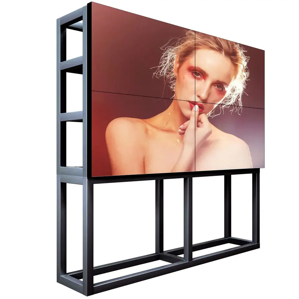 Interno fez da matriz video do painel de parede do Lcd a parede sem emenda de emenda do vídeo da tela 1.8mm